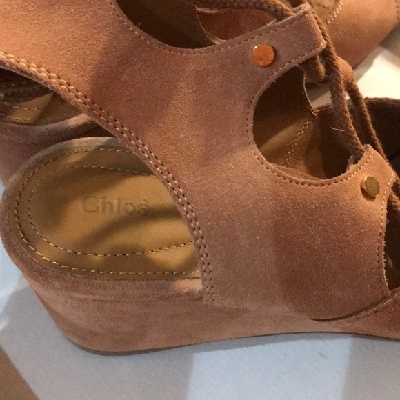 SOLD!!! Chloe foster wedge sandal - Picture 2 of 5